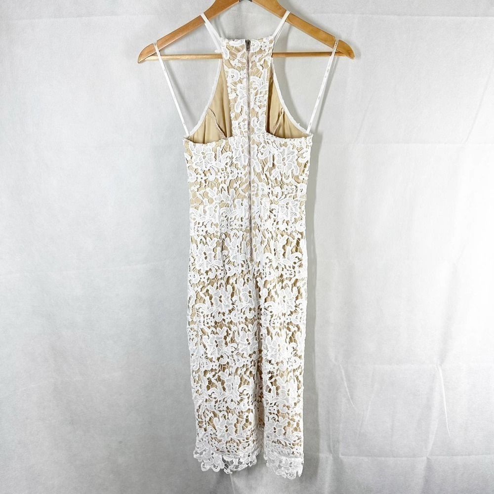 Lulus Keep My Heart White Crochet Lace Formal Dress Size XS - Picture 4 of 13